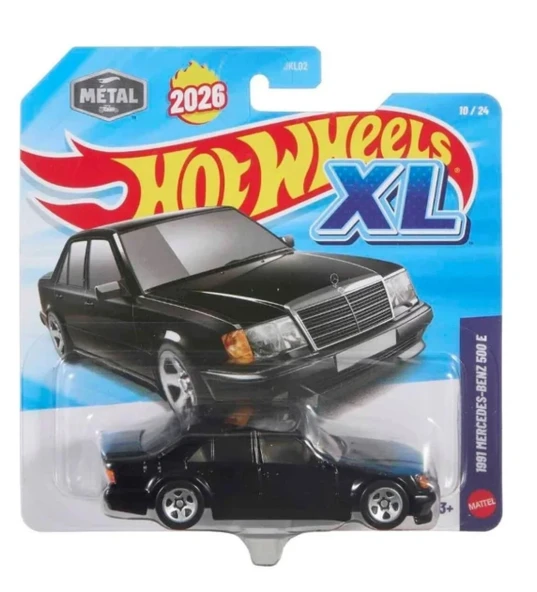 Hot Wheels Xl Diecast 1:43 1991 Mercedes Benz 500 E ürün görseli 1