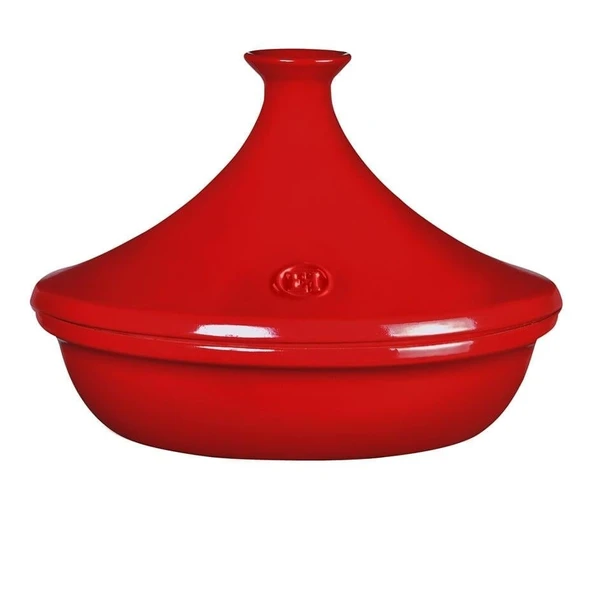 Emile Henry Ateşe Dayanıklı Tajin 32 Cm 5 L - Kırmızı ürün görseli 1