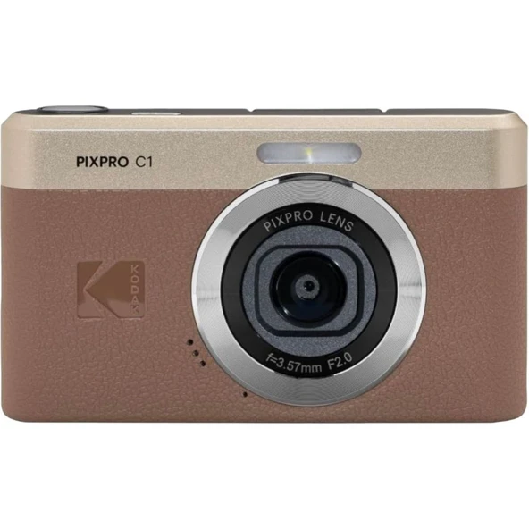 Kodak Pixpro Dijital Fotoğraf Makinesi Bordo – C1 ürün görseli 1