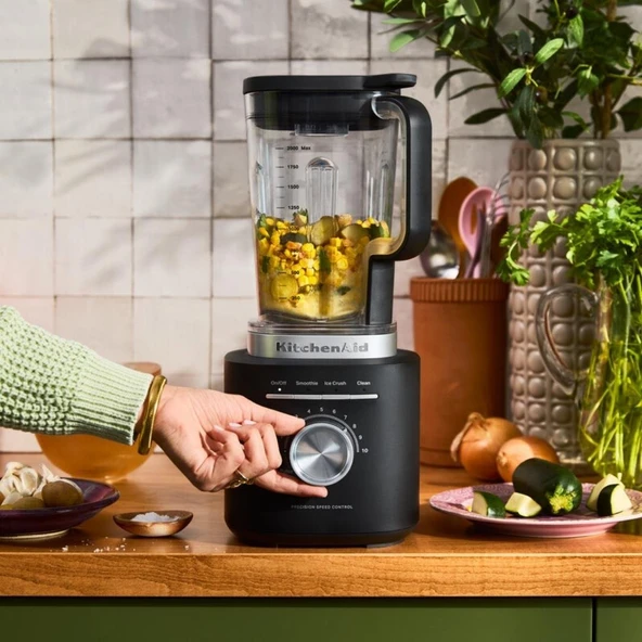 KitchenAid Pure Power Blender 5KSB2073 - Matte Black - Resim 4