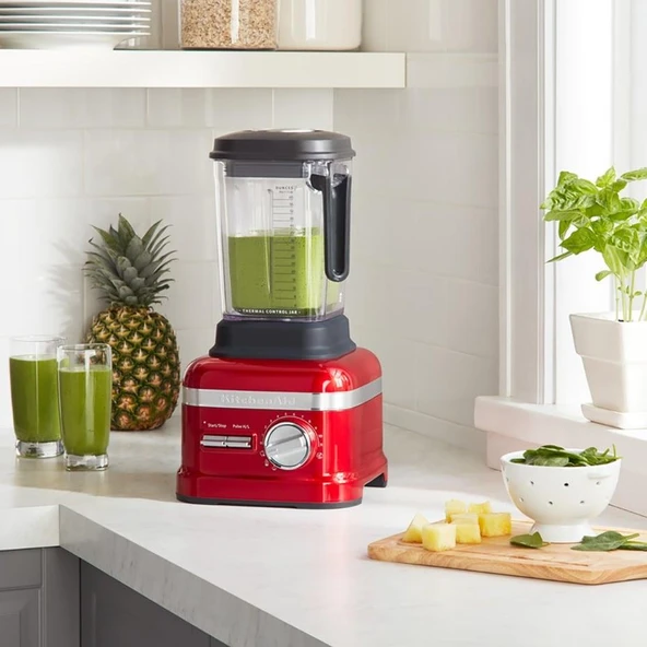 KitchenAid Artisan Power Plus Blender - Candy Apple - Resim 7