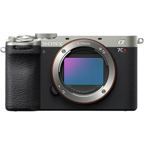 Sony Alpha a7CR 4K ve 61MP Tam Çerçeve Aynasız Dijital Fotoğraf Makinesi Gövdesi – Gümüş ürün görseli 1