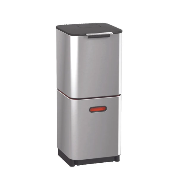Joseph Joseph Totem Çöp Kovası 40 Litre Paslanmaz Çelik ürün görseli 1
