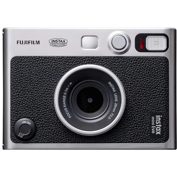 Fujifilm INSTAX MINI EVO Anında Film Kamerası Gümüş/Siyah + Mini Film ürün görseli 1
