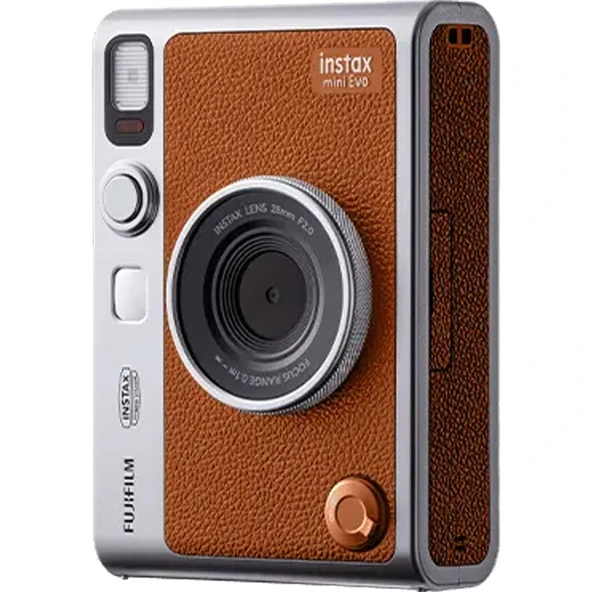 Fujifilm INSTAX Mini EVO CEXD Anında Kamera Kahverengi ürün görseli 1