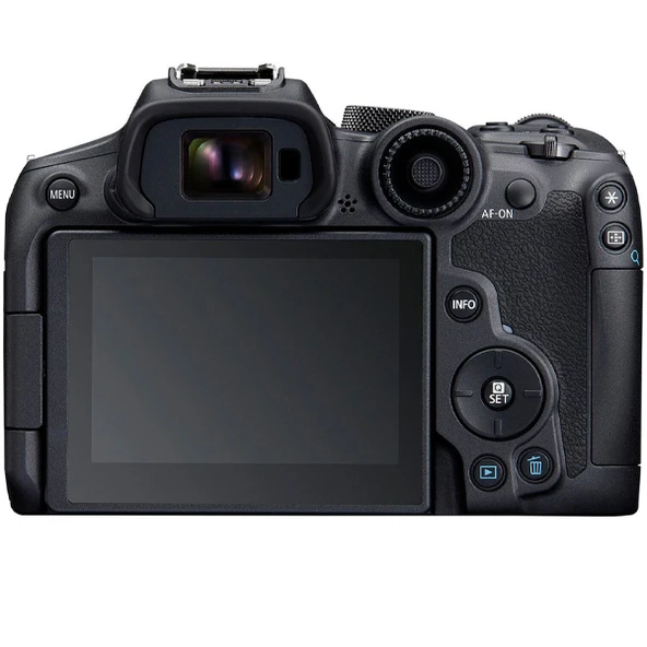 Canon EOS R7 4K / 32,5MP APS-C Aynasız Dijital Fotoğraf Makinesi, RF-S 18-150mm F3.5-6.3 IS STM Lensli -Siyah ürün görseli 1