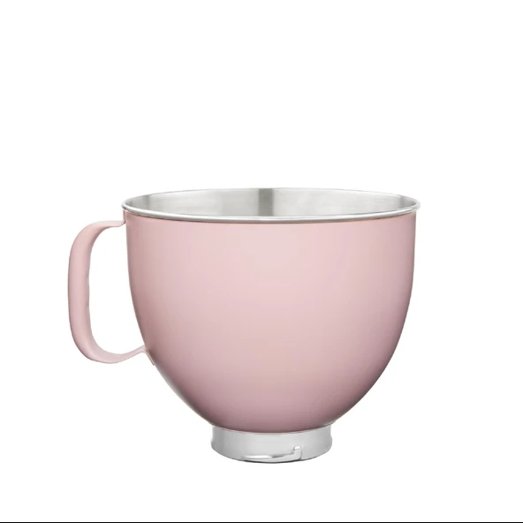 KitchenAid 4,8 L Stand Mikser İçin Paslanmaz Çelik Kase Dried Rose-5KSM5SSBDR ürün görseli 1