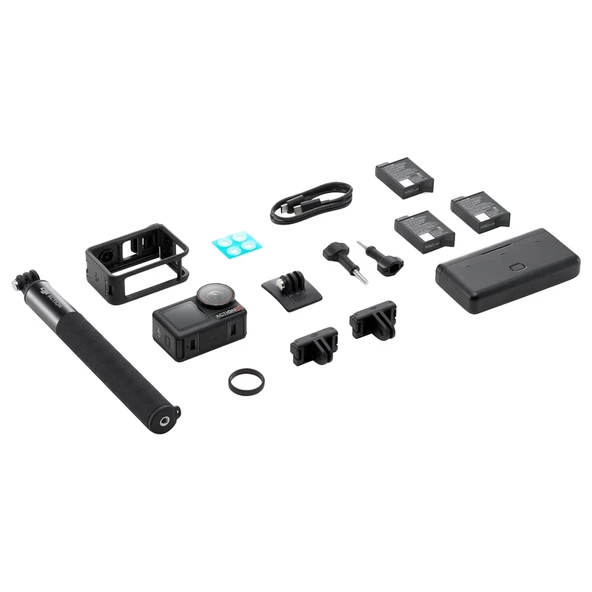 DJI Osmo Action 5 Pro Macera Combo Siyah Aksiyon Kamerası ürün görseli 1
