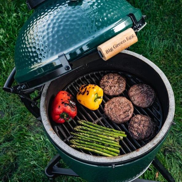 Big Green Egg Döküm Demir Izgara Medium - Resim 8