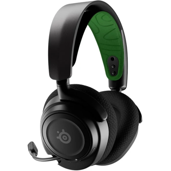 Steelseries 61565 Arctis Nova 7X Kablosuz Oyun Kulaklığı Siyah/Yeşil ürün görseli 1