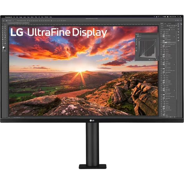 LG Ergo Ultra HD 4K IPS Monitör 32 inç – 32UN880K ürün görseli 1