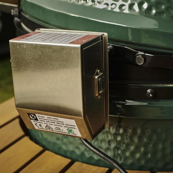 Big Green Egg Tavuk Çevirme Aparatı Large - Resim 7