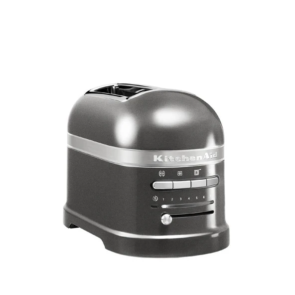KitchenAid Artisan 2 Dilim Ekmek Kızartma Makinesi - Medallion Silver ürün görseli 1