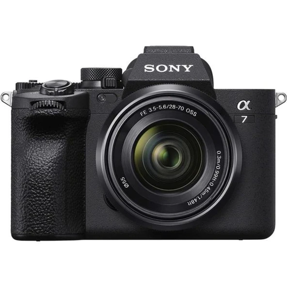 Sony Alpha a7 IV Tam Kare Aynasız Fotoğraf Makinesi Gövdesi Siyah – SEL 28-70mm Zoom Lens Kitli ILCE7M4K ürün görseli 1