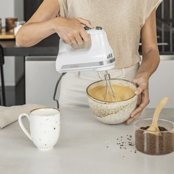 KitchenAid Classic 5 Hızlı El Mikseri - White - Resim 6