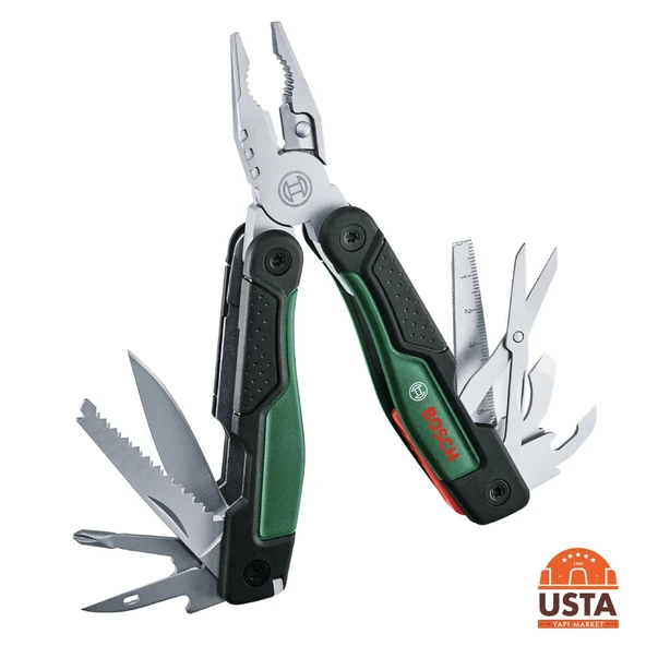 Bosch Multi Tool 16 Fonksiyonlu El Aleti 16’sı 1 Arada Çok Amaçlı El Aleti 1600A02Z98 ürün görseli 1