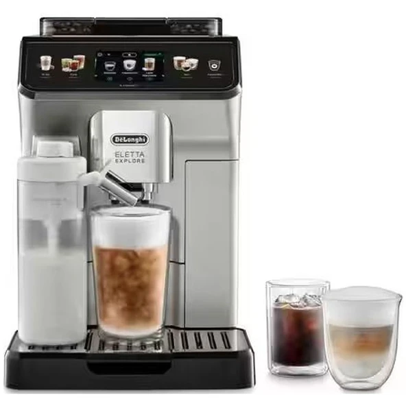 Delonghi Eletta Tam Otomatik Kahve Makinesini Keşfedin – ECAM450.65.S ürün görseli 1