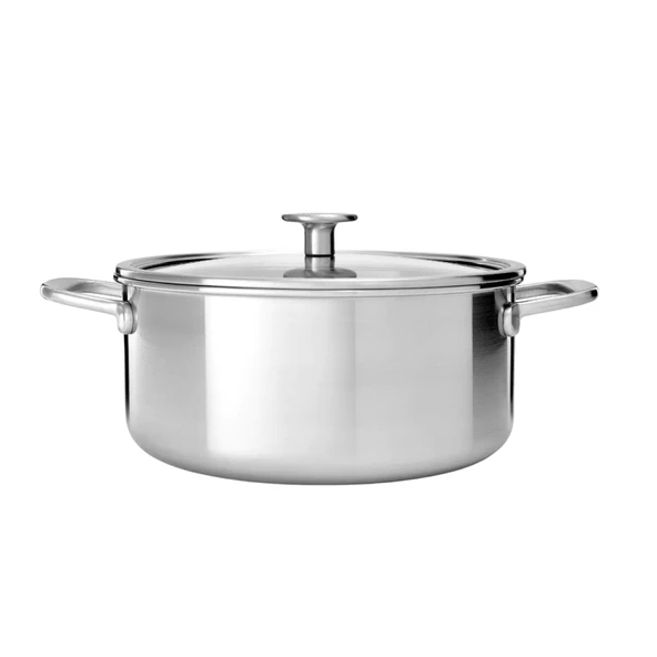 KitchenAid Artısan Çelik 3 Katlı Tencere 24cm ürün görseli 1