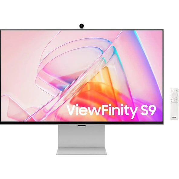 Samsung ViewFinity S9 27" Düz Monitör, 5K, IPS Panel, Thunderbolt 4, DisplayPort, 90 W Şarj, 40 Gbps Veri, 60 Hz, 5 ms (LS27C902PAMXUE) ürün görseli 1