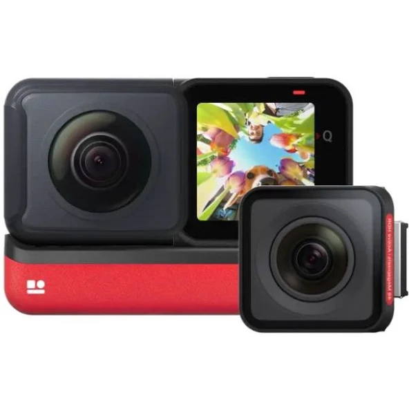 Insta360 ONE RS Twin Edition Siyah/Kırmızı Aksiyon Kamerası ürün görseli 1