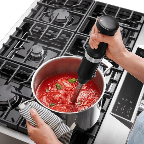 KitchenAid Kablosuz El Blenderı - Matte Black - Resim 6
