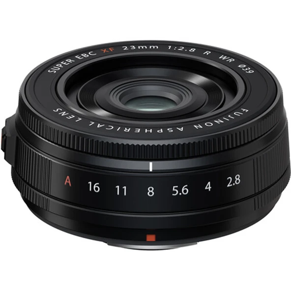Fujifilm X Mount 23mm Prime Lens Siyah – XF23mm F2.8 R WR B ürün görseli 1