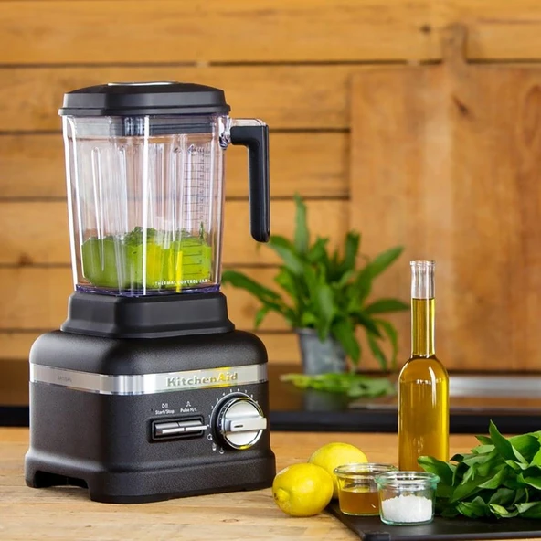 KitchenAid Artisan Power Plus Blender - Cast Iron Black - Resim 6