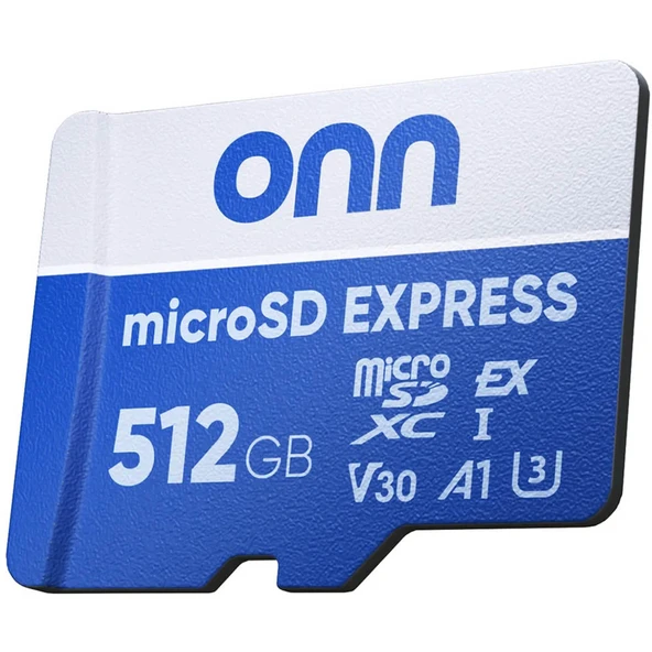 Onn MicroSDXC Express Hafıza Kartı 512GB Gri – 681131315104 ürün görseli 1