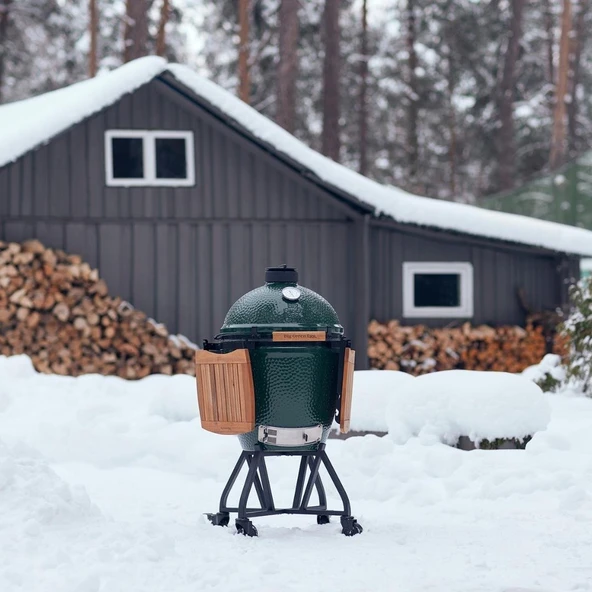 Big Green Egg Ahşap EGG Mates Yan Sehpa Large - Resim 8