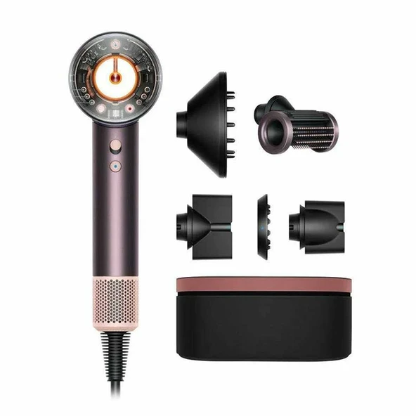 Dyson Supersonic Nural Saç Kurutma Makinesi Jasper Plum – HD16 – Uluslararası Versiyon ürün görseli 1