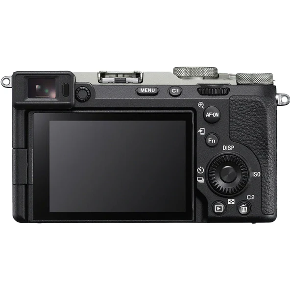 FE 28-60mm f/4-5,6 Lensli Sony Alpha a7C II 4K ve 33MP Tam Çerçeve Aynasız Dijital Fotoğraf Makinesi - Gümüş ürün görseli 1