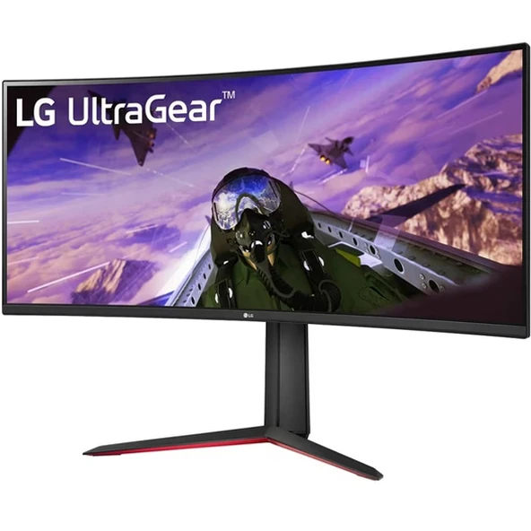 LG Ultra Gear Oyun Monitörü 34″ Kavisli, QHD, IPS Panel, HDR10, 160 Hz, Ayarlanabilir Stand (34GP63A-B.AMA) ürün görseli 1