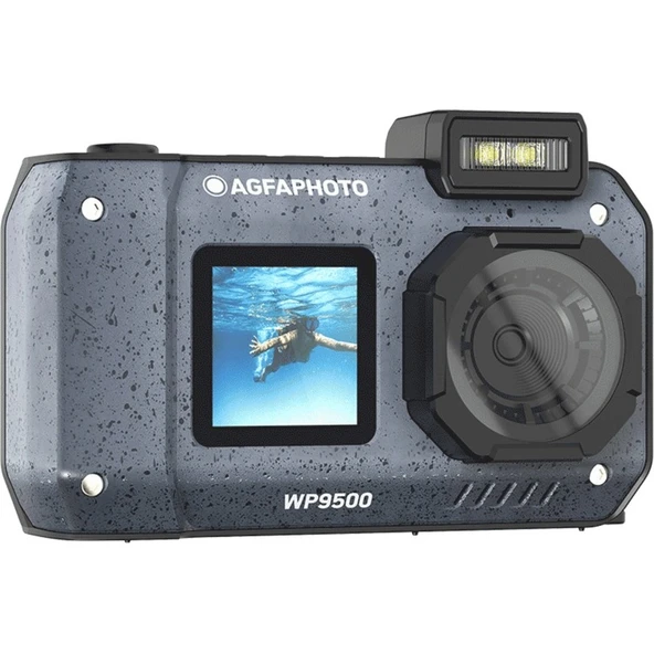 Agfa Realishot Su Geçirmez Dijital Fotoğraf Makinesi Siyah – WP9500 ürün görseli 1