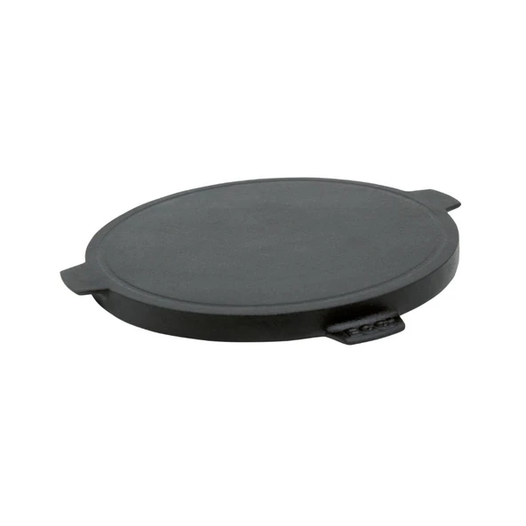 Big Green Egg Döküm Demir Plancha Tava Large - Resim 2