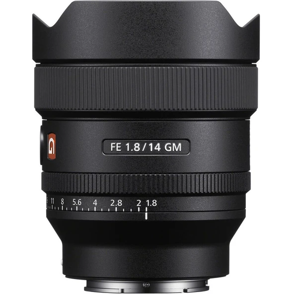 Sony FE 14mm F1.8 SEL14F18GM GM Lens ürün görseli 1