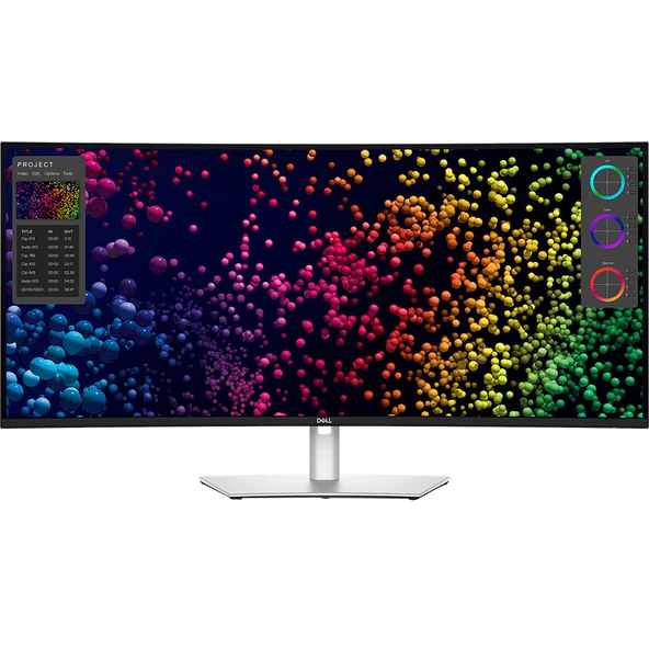 Dell Ultra Sharp Monitör 40" Kavisli, 5K2K WUHD (5120×2160), IPS Siyah Panel, Thunderbolt 4 Hub, HDR, 120 Hz, 5 ms (U4025QW) ürün görseli 1