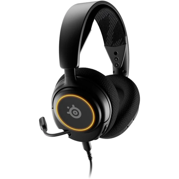 Steelseries 61631 Arctis Nova 3 Kablolu Oyuncu Kulaklığı Siyah ürün görseli 1