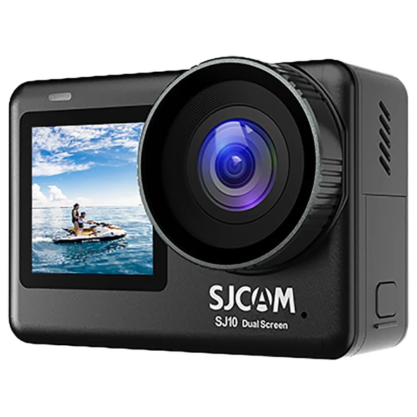 SJCAM SJ10 Pro Çift Ekranlı Siyah Aksiyon Kamerası ürün görseli 1