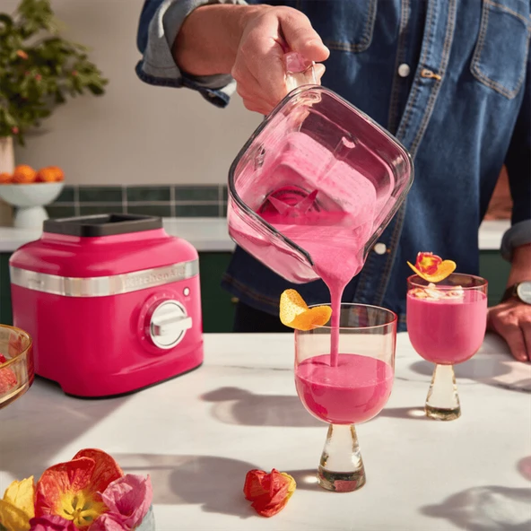 KitchenAid Artisan K400 Blender - Hibiscus - Resim 6