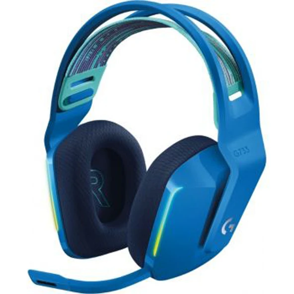 Logitech 981-000943 G733 Lightspeed Kablosuz Kulak Üstü Oyun Kulaklığı Mavi ürün görseli 1