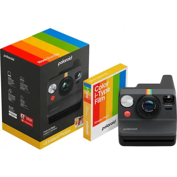 Polaroid Now Gen 3 Anında Filmli Kamera Paketi Siyah – 6572 ürün görseli 1