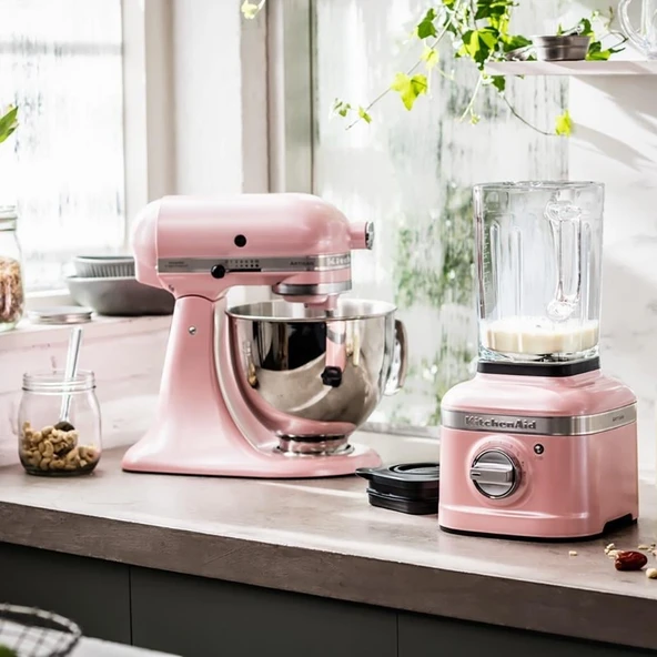 KitchenAid Artisan K400 Blender - Silk Pink - Resim 6