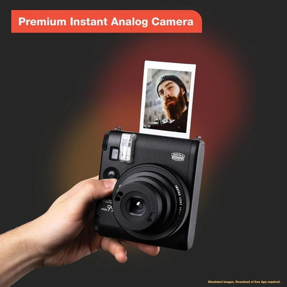 Fujifilm INSTAX MINI 99 Anında Film Kamerası Siyah ürün görseli 1