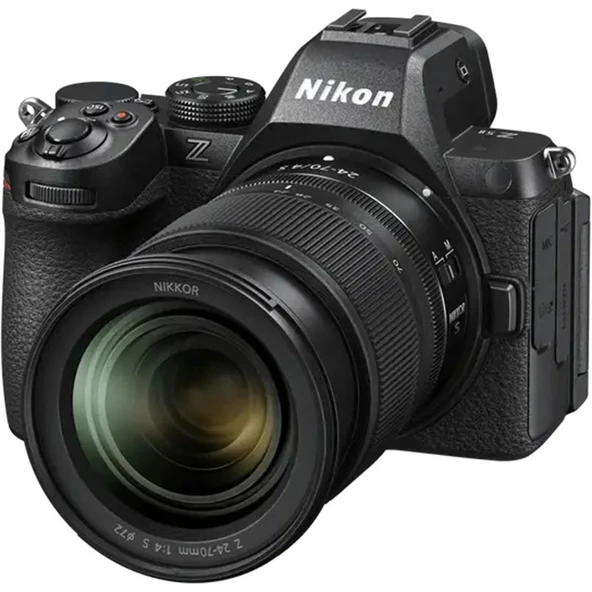 Nikon Z5 II Aynasız Fotoğraf Makinesi Siyah + 24-70mm Lens Kiti ürün görseli 1