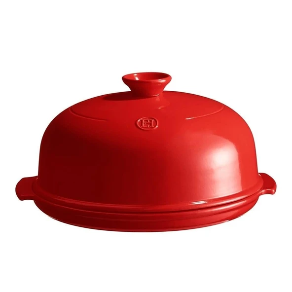 Emile Henry Fırın Kabı Ekmek Yuvarlak 34 Cm - 349108 - Kırmızı ürün görseli 1