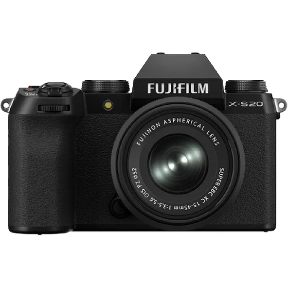 Fujifilm X-S20 Aynasız Fotoğraf Makinesi Siyah, XC15-45mm Lensli ürün görseli 1