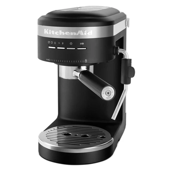 KitchenAid Espresso Makinesi - Matte Black - Resim 2