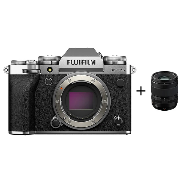 Fujifilm X-T5 Aynasız Fotoğraf Makinesi Gümüş + 16-50mm F/2.8-4.8 Lens ürün görseli 1