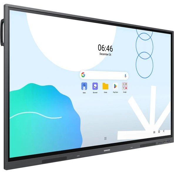 Samsung Flip Pro (WAD) Etkileşimli Ekran Monitörü 75″ Düz, 4K UHD, VA Panel, Çoklu Dokunmatik, USB-C, HDMI/DP, 8 ms (LH75WADWLGCXUE) ürün görseli 1