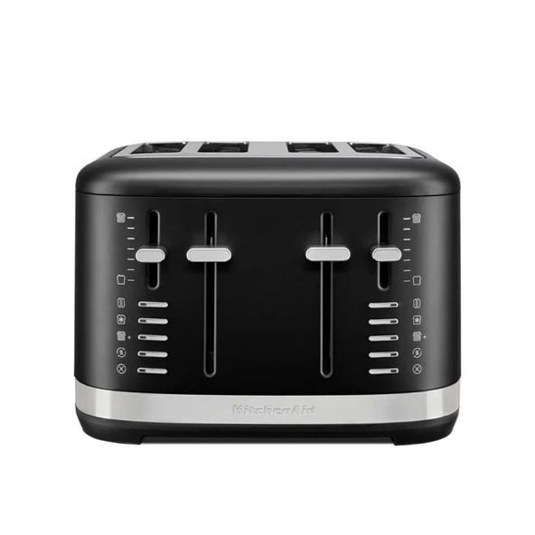 KitchenAid Manuel Kontrollü 4 Dilim Ekmek Kızartma Makinesi - Matte Black ürün görseli 1
